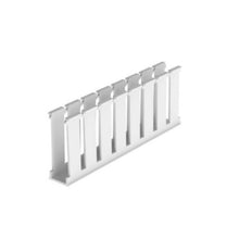 Polyphenylene Oxide Wide Slot Base Wiring Duct White NE1X4WH6 (Pack of 6)