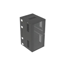 26RU Wall Mount Enclosure Steel Cabinet Windowed Door Black PZWMC2630W