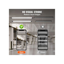 40W Bright 4-Foot LED Utility Ceiling Shop Lights Surface & Hanging Mount Kit