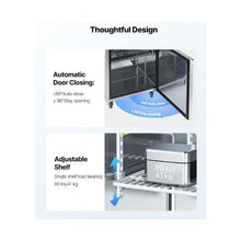 28 Inch Stainless Steel Sandwich Prep Refrigerator 7.1 Cu.Ft. Mega Top Salad Prep Table with 8 Pans