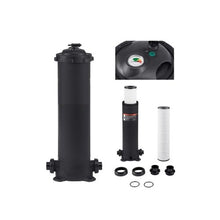 100 Sq. Ft. High Capacity Cartridge Pool Filter 6142 GPH Swimming Pool Filtration System with Filter Tank & Element