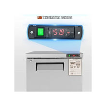 28 Inch Commercial 7.4 Cu.Ft. Stainless Steel Undercounter Refrigerator with Fan Cooling and Lockable Door