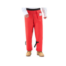 Small Chainsaw Safety Chaps 33–34 Inch Waist, Class C 8-Layer Apron-Style Protective Pants with Adjustable Belt & Gear Pocket