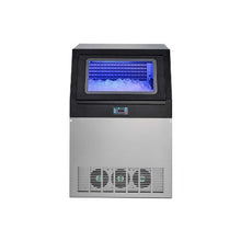 Freestanding Stainless Steel Commercial Ice Maker with Condensate Pump 360 lbs/24H Ice Production