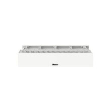 2RU High Capacity Horizontal Dual Sided Cable Manager White NM2WH