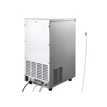 Professional Stainless Steel Commercial Ice Maker Machine 100 lbs/24H with 35 lbs Storage Bin