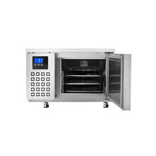 Heavy Duty Commercial Blast Chiller Freezer 80 L Stainless Steel Rapid Cooling Cabinet with 3 Tray Capacity