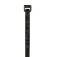 Weather Resistant Standard Cross Section Cable Tie Black PLT1.5S-M0 (Pack of 1000)
