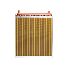 190K BTU 22 x 22 inch Water-to-Air Heat Exchanger with Copper Tubes and Aluminum Fins