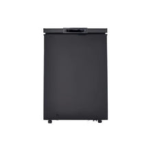 Compact Deep Freezer 3.3 Cu.Ft with Quiet Compressor Adjustable Thermostat Top Lid Design Black