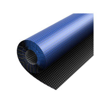32 x 16 ft 16 Mil Solar Pool Cover Blue & Black Bubble Swimming Pool Blanket with Dual Heat-Locking Air Layer Cuttable