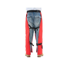 Small Chainsaw Safety Chaps 33–34 Inch Waist, Class C 8-Layer Apron-Style Protective Pants with Adjustable Belt & Gear Pocket