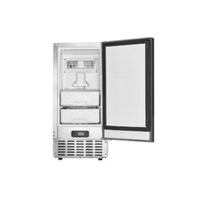 66 Lbs/24H Electric Drain Under Counter Nugget Ice Maker with Drain Pump Compatibility