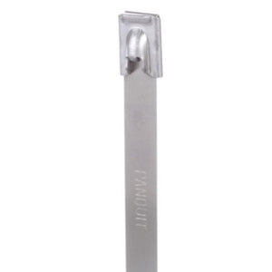 Stainless Steel Heavy Cross Section Cable Tie Metallic MLT4H-LP (Pack of 50)