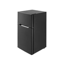 3.2 Cu.Ft Compact Two Door Refrigerator with Separate Freezer and Adjustable Temperature for Home, Apartment & Office Black