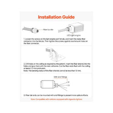 550PCS Decorative Sound Activated Fiber Optic Star Ceiling Kit for Home & Vehicle With Remote Control