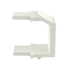 1 Port Blank Keystone Module Off White NKBMIW-X (Pack of 10)