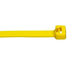 Cross Section Miniature Plenum Rated Cable Tie Yellow PLT1M-C4Y (Pack of 100)