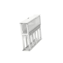 2RU High Capacity Horizontal Dual Sided Cable Manager White NM2WH