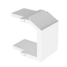 ABS 1 Port Blank Keystone Module White NKBMWH-X (Pack of 10)