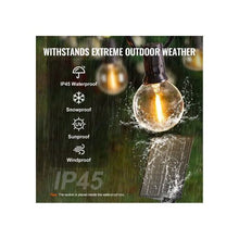 100FT Warm White Remote Control Solar Powered LED Outdoor String Lights for Outside Porch Backyard Garden