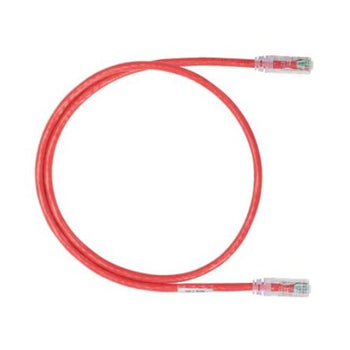 8 Position Netkey Category 6A Copper Patch Cord UTP Cable Red NK6APC4MRD