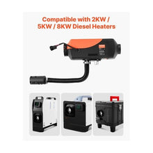 Diesel Heater Air Intake Hose Kit with Filter and Silencer for 2KW, 5KW, and 8KW Heaters