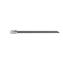 Polyester Coated Self Locking Cable Tie Black MLTFC4S-CP316 (Pack of 100)
