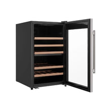 52 Bottle Premium Wine Cooler Refrigerator with Dual Zone Temperature Control and LED Display