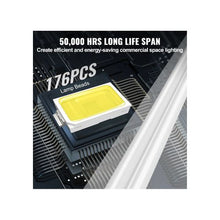 40W Bright 4-Foot LED Utility Ceiling Shop Lights Surface & Hanging Mount Kit