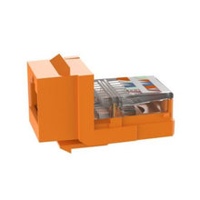 Lead Frame Keystone Unshielded Jack Module Orange NK5E88MORY