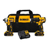 20V MAX Compact Brushless Drill/Driver Impact Combo Kit DCK277D2