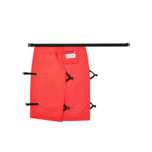 Small Chainsaw Safety Chaps 33–34 Inch Waist, Class C 8-Layer Apron-Style Protective Pants with Adjustable Belt & Gear Pocket