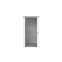 26RU Wall Mount Enclosure Steel Cabinet Windowed Door White PZWMC2630WH