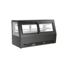 190L Countertop Refrigerated Cake Display Case 7.1 Cu.Ft. Commercial Pastry Showcase with 2-Tier Shelves