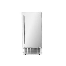 66 Lbs/24H Electric Drain Under Counter Nugget Ice Maker with Drain Pump Compatibility