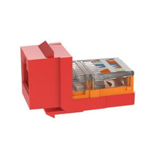 Lead Frame Keystone Unshielded Jack Module Red NK5E88MRDY