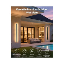 Adjustable 39.4 Inch Long Strip Modern 2700K-6000K Color Temperature Outdoor Wall Lamp