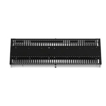 45RU 12 Wide Dual Sided Vertical Cable Manager Black PE2VD12