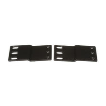 1RU Steel Horizontal Panel Extender Bracket Black PEB1