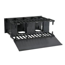 4RU High Capacity Horizontal Dual Sided Cable Manager Black NM4