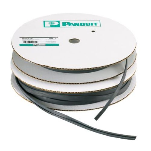 100 FT Neoprene Cable Cleat Cushion Sleeve Standard Reel Black PCSS-B-CR