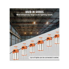 Durable High Output Rugged Portable LED 20,000 Lumens Portable Work Lamp, 5000K Daylight