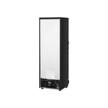Commercial Glass Door Merchandiser Refrigerator 8.1 Cu.Ft Upright Beverage Display Cooler with 4 Adjustable Shelves & LED Lighting Black
