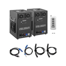 Professional Portable Stage Event Special Effects Machine With Smart DMX Stage Lighting Effect Set of 2