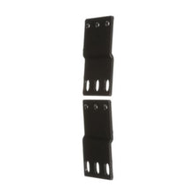 1RU Steel Horizontal Panel Extender Bracket Black PEB1