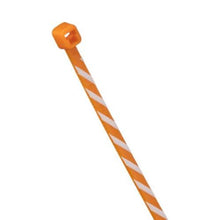 Nylon Miniature Cross Section Locking Cable Tie Orange With White PLT1M-L3-10 (Pack of 1000)