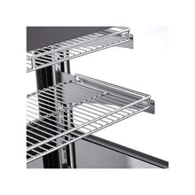 190L Countertop Refrigerated Cake Display Case 7.1 Cu.Ft. Commercial Pastry Showcase with 2-Tier Shelves