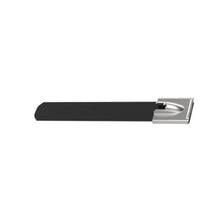 MLTFC Standard Cross Section PET Coated Cable Tie Black MLTFC4SH-LP316 (Pack of 50)