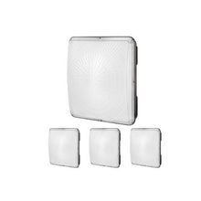 Ultra Bright Outdoor Square IP65 Rated LED Utility Ceiling Lights System 16,500LM 4 Pack
